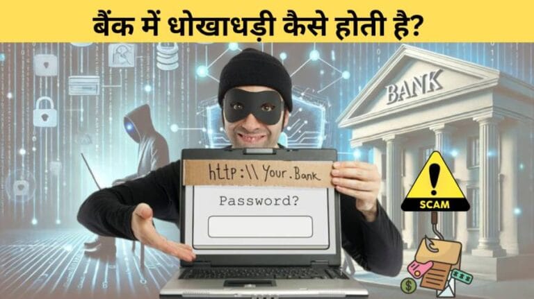 बैंक में धोखाधड़ी