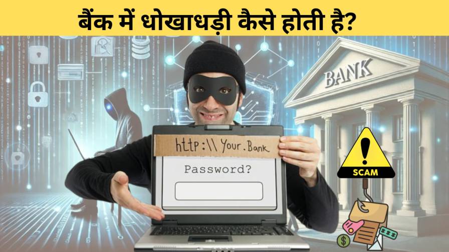 बैंक में धोखाधड़ी